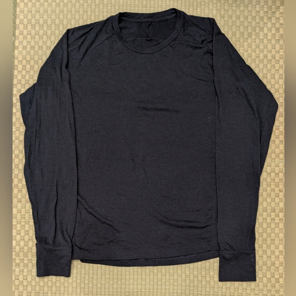 Armadillo Merino Panther 100% Wool Long Sleeve Baselayer Shirt Men's Size XL
